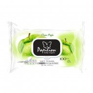 Papilion Islak Havlu 100'lü Elmalı Papilion Islak Havlu 100'lü Elmalı
