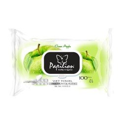 Papilion Islak Havlu 100'lü Elmalı Papilion Islak Havlu 100'lü Elmalı