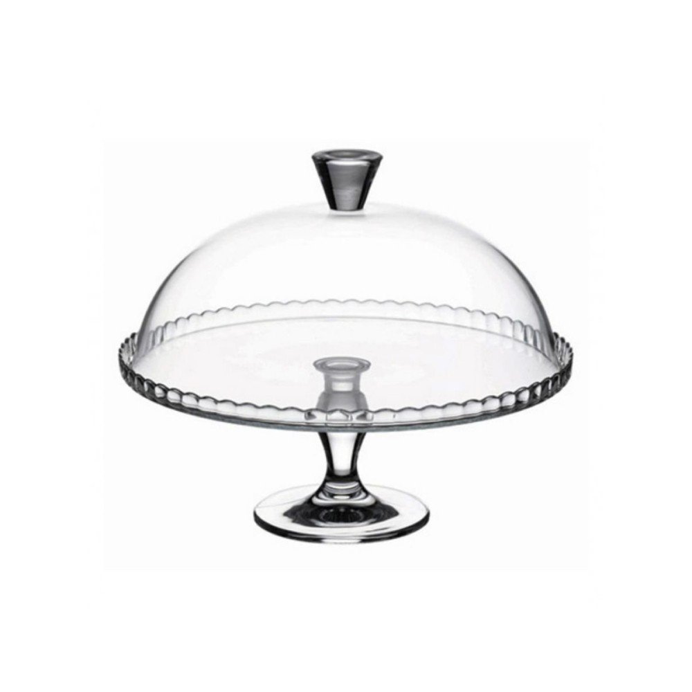 Paşabahçe 95200 Patisserie Ayaklı ve Kapaklı Servis Tabağı 32,5 cm