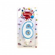 Pasta Mumu Rakam 6 Mavi Simli Pasta Mumu Rakam 6 Mavi Simli