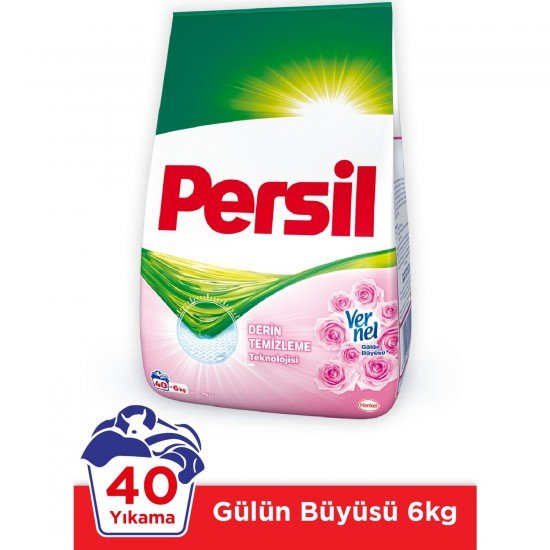 Persil Expert 6 kg Toz Çamaşır Deterjanı Taze Gül