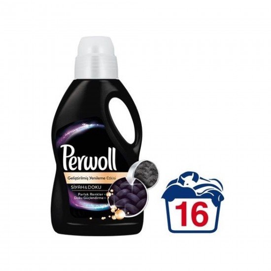 Perwoll Siyah Etki Sıvı Çamaşır Deterjanı 1 Lt