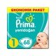 Prima Bebek Bezi Yeni Bebek 1 Beden 68 Adet Yenidoğan Ekonomik Paket Prima Bebek Bezi Yeni Bebek 1 Beden 68 Adet Yenidoğan Ekonomik Paket