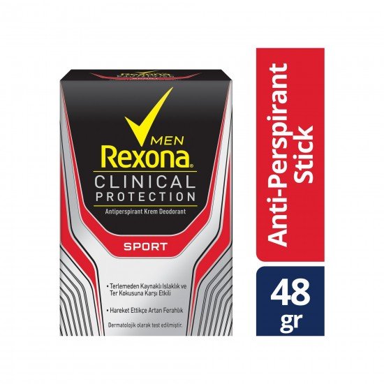 Rexona Clinical Protection Sport Stick Deodorant 45 Ml