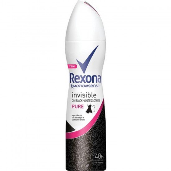 Rexona Invisible Pure Kadın Deodorant Sprey 150 Ml