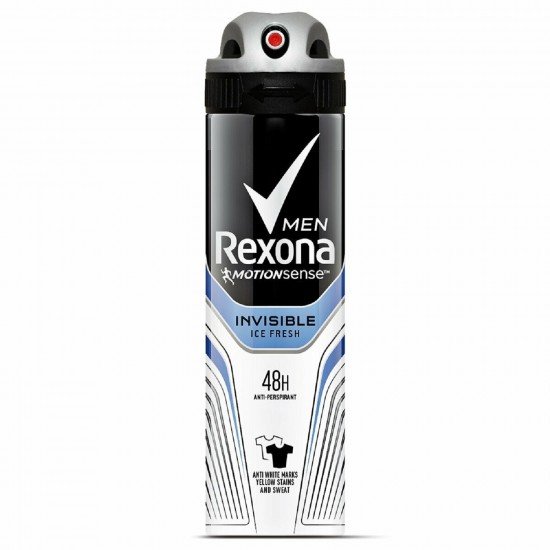 Rexona Invisible Ice Fresh Erkek Deodorant Sprey 150 Ml
