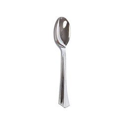Roll-Up Metal Görünümlü Plastik Kaşık 18li Roll-Up Metal Görünümlü Plastik Kaşık 18li