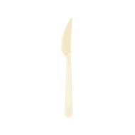 Roll-Up Plastik Bıçak Krem 25'li