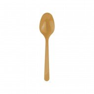 Roll-Up Plastik Kaşık Altın 25 Li