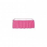 Roll-Up Plastik Masa Eteği Pembe 75 x 426cm Roll-Up Plastik Masa Eteği Pembe 75 x 426cm