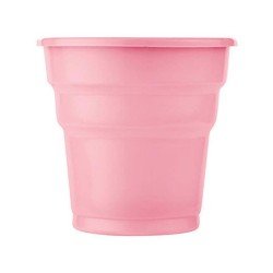 Roll-Up Plastik Meşrubat Bardağı Pembe 180cc-7oz 25'li Roll-Up Plastik Meşrubat Bardağı Pembe 180cc-7oz 25'li