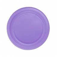 Roll-Up Plastik Tabak Lila 22cm 25'li Roll-Up Plastik Tabak Lila 22cm 25'li