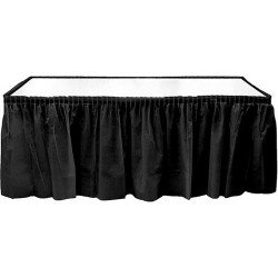Roll-Up Siyah Plastik Masa Eteği 75 x 426 Cm Roll-Up Siyah Plastik Masa Eteği 75 x 426 Cm