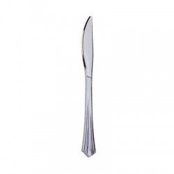 Roll-up Silver Dreams 18'li Metalik Bıçak - Gümüş / 19 cm Roll-up Silver Dreams 18'li Metalik Bıçak - Gümüş / 19 cm