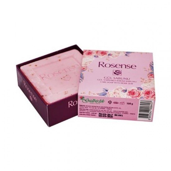 Rosense Yüz Güzellik Sabunu Tekli Gül Yapraklı 100 Gr