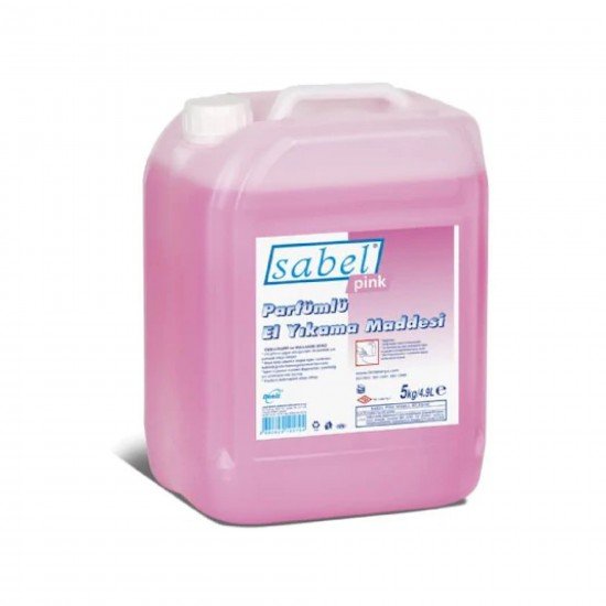 Sabel Pink Sedefli Pembe Sıvı El Sabunu 5 Kg