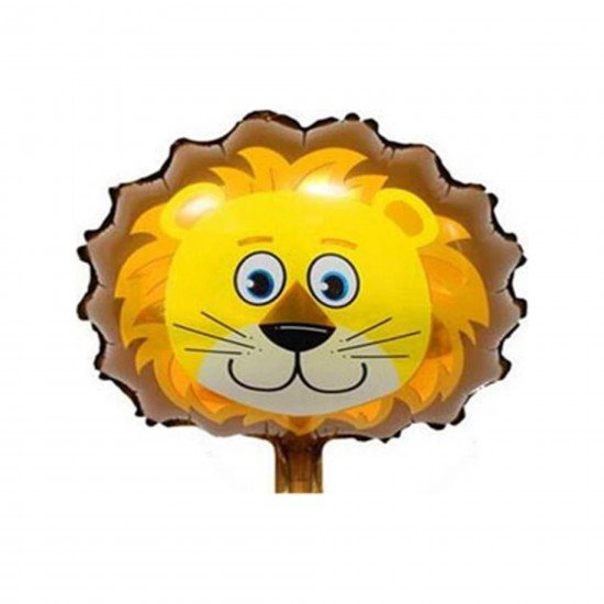Safari Serisi Aslan Folyo Balon 22 İnc 54 cm Safari Serisi Aslan Folyo Balon 22 İnc 54 cm