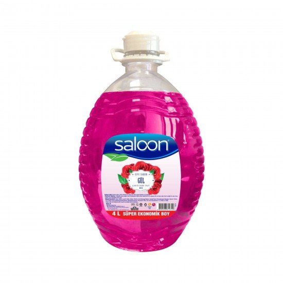 Saloon Sıvı Sabun Gül 4 LT