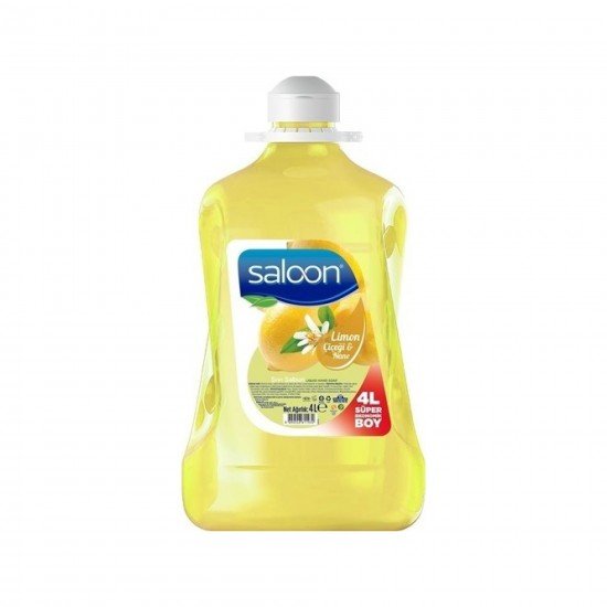 Saloon Sıvı Sabun Limon Çiçeği 4 Lt
