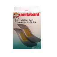 Sanitabant Şeffaf Yara Bandı 20'li Sanitabant Şeffaf Yara Bandı 20'li