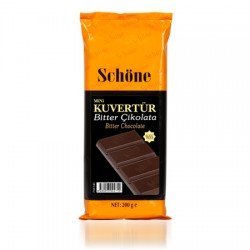 Schöne Bitter Kuvertur Çikolata 200 Gr Schöne Bitter Kuvertur Çikolata 200 Gr