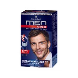 Schwarzkopf Men Perfect Jel Saç Boyası 70 Koyu Kahve Schwarzkopf Men Perfect Jel Saç Boyası 70 Koyu Kahve
