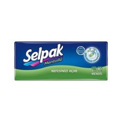 Selpak Mentollü Cep Mendil 10'lu Paket Selpak Mentollü Cep Mendil 10'lu Paket