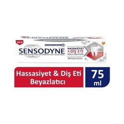 Sensodyne Hassasiyet & Diş Eti Güçlü Diş Eti Beyazlatıcı 75 ml