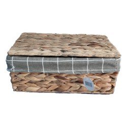 Sever Kalın Hasır Örgü Dekoratif Sepet Küçük Sever Kalın Hasır Örgü Dekoratif Sepet Küçük