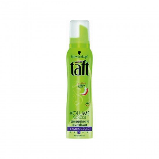 Taft Saç Köpüğü Volumen Hacim Veren No 3 150 ML Taft Saç Köpüğü Volumen Hacim Veren No 3 150 ML