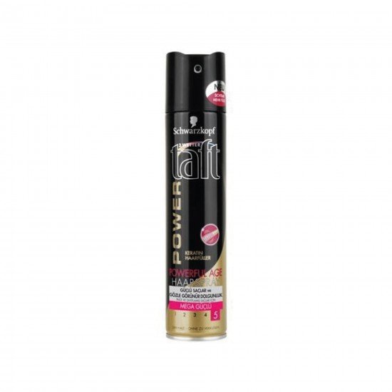 Taft Saç Spreyi Powerful Age (Mega Güçlü) 250 ML Taft Saç Spreyi Powerful Age (Mega Güçlü) 250 ML