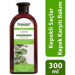 Tresan 6 Bitki Kepek Karşıtı Şampuan 300 Ml Tresan 6 Bitki Kepek Karşıtı Şampuan 300 Ml
