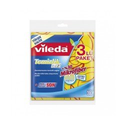 Vileda 30% Extra Mikrofiberli Temizlik Bezi 3lü Vileda 30% Extra Mikrofiberli Temizlik Bezi 3lü