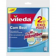 Vileda Cam Bezi 2'li Eko Paket