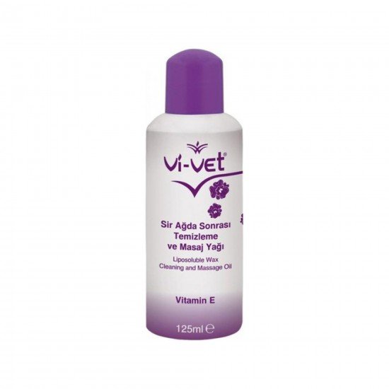 Vivet Ağda Sonrası Temizleme Ve Masaj Yağı E Vitamini 125 ML