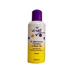 Vivet Sir Ağda Sonrası Temizleme Ve Masaj Yağı Arnica 125 ML