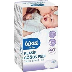 Wee Baby Klasik Göğüs Pedi 40’lı Wee Baby Klasik Göğüs Pedi 40’lı