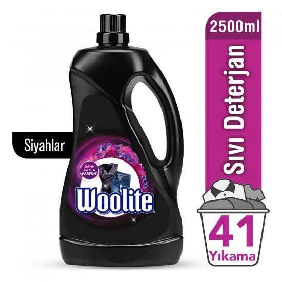 Woolite Sıvı Çamaşır Deterjanı Koyu Renkler 2500 Ml