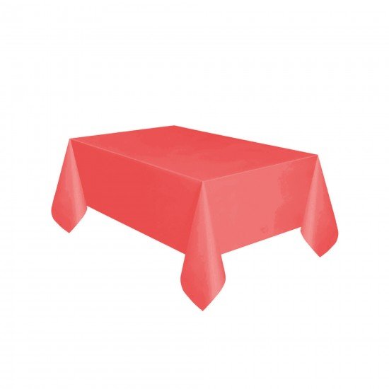 Roll-Up Kırmızı Masa Örtüsü Plastik
