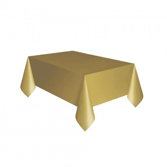 Roll-Up Gold Altın Renk Masa Örtüsü Plastik