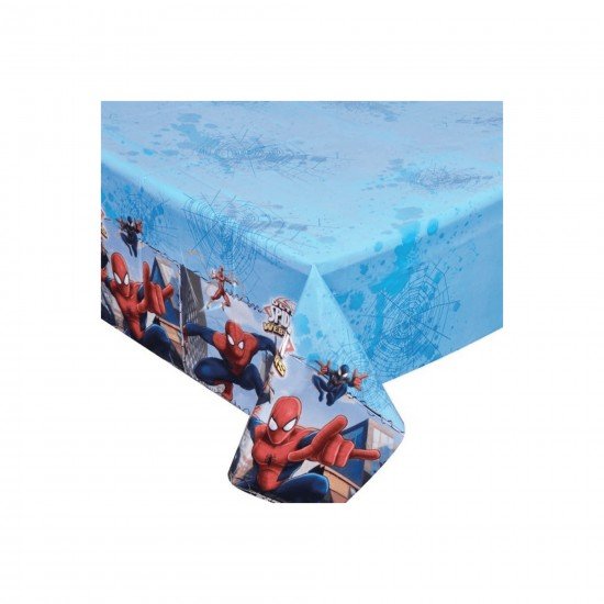 Roll-Up Spiderman Masa Örtüsü Plastik Roll-Up Spiderman Masa Örtüsü Plastik
