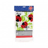 Roll-Up Uğur Böcekli Masa Örtüsü Plastik Roll-Up Uğur Böcekli Masa Örtüsü Plastik