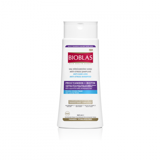 Bioblas Procyanidin Saç Dökülmesine Karşı Anti-Stress Şampuan 360 Ml