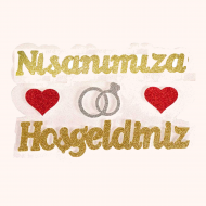 Strafor Nişanımıza Hoşgeldiniz Gold Strafor Nişanımıza Hoşgeldiniz Gold