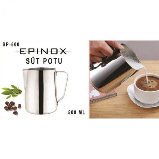 Epinox Süt Potu Çelik 500 Ml SP-500