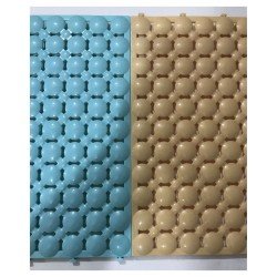 Yeşiller Plastik Ortapedik Yer Karosu Kaydırmaz 33x33 Cm Tekli