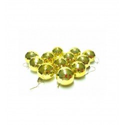 Yılbaşı Çam Ağacı Plastik Disko Topu Süs Gold - Kırmızı - Gümüş 5 Cm 12'li Paket Yılbaşı Çam Ağacı Plastik Disko Topu Süs Gold - Kırmızı - Gümüş 5 Cm 12'li Paket