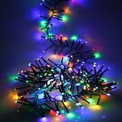 Yılbaşı Led Işık Karışık Renkli 100 Ampullü Pirinç 5 Metre Yılbaşı Led Işık Karışık Renkli 100 Ampullü Pirinç 5 Metre