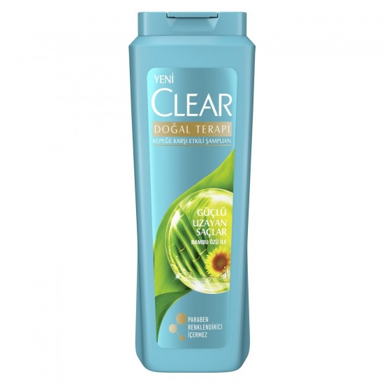Clear Güçlü Uzayan Saçlar Kadın Şampuan 500 ML