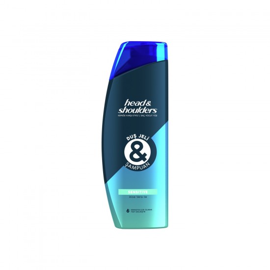 Head & Shoulders Duş Jeli ve Şampuan Sensitive Aloe Vera 360 Ml